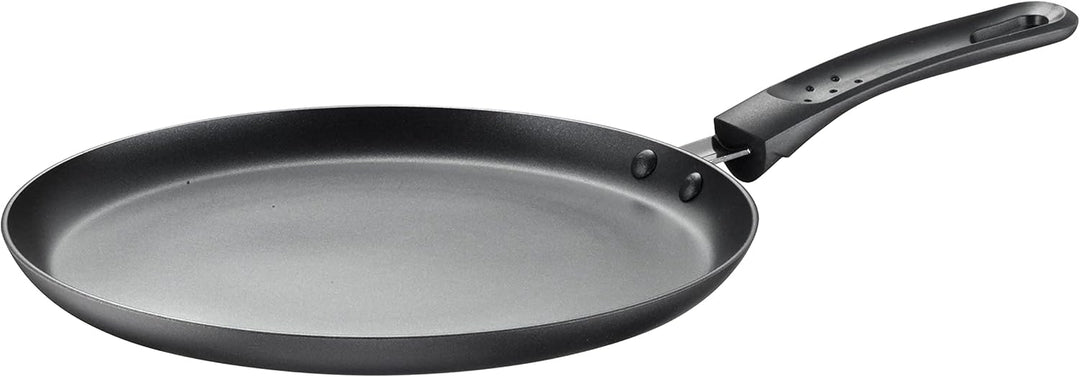 Prima Collection Black Crepes-Pfanne, Crêpes-Pfanne aus Aluminium, antihaftbeschichtet, geeignet für