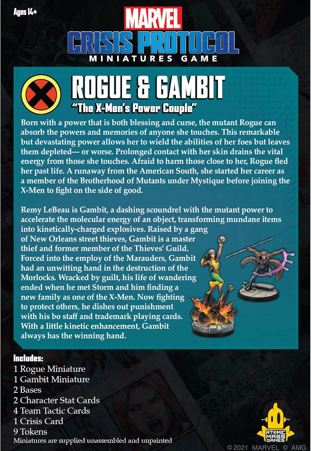 Atomic Mass Games CP57en Colossus and Magik Zubehör, Various, 2. Character Packs 2. Character Packs