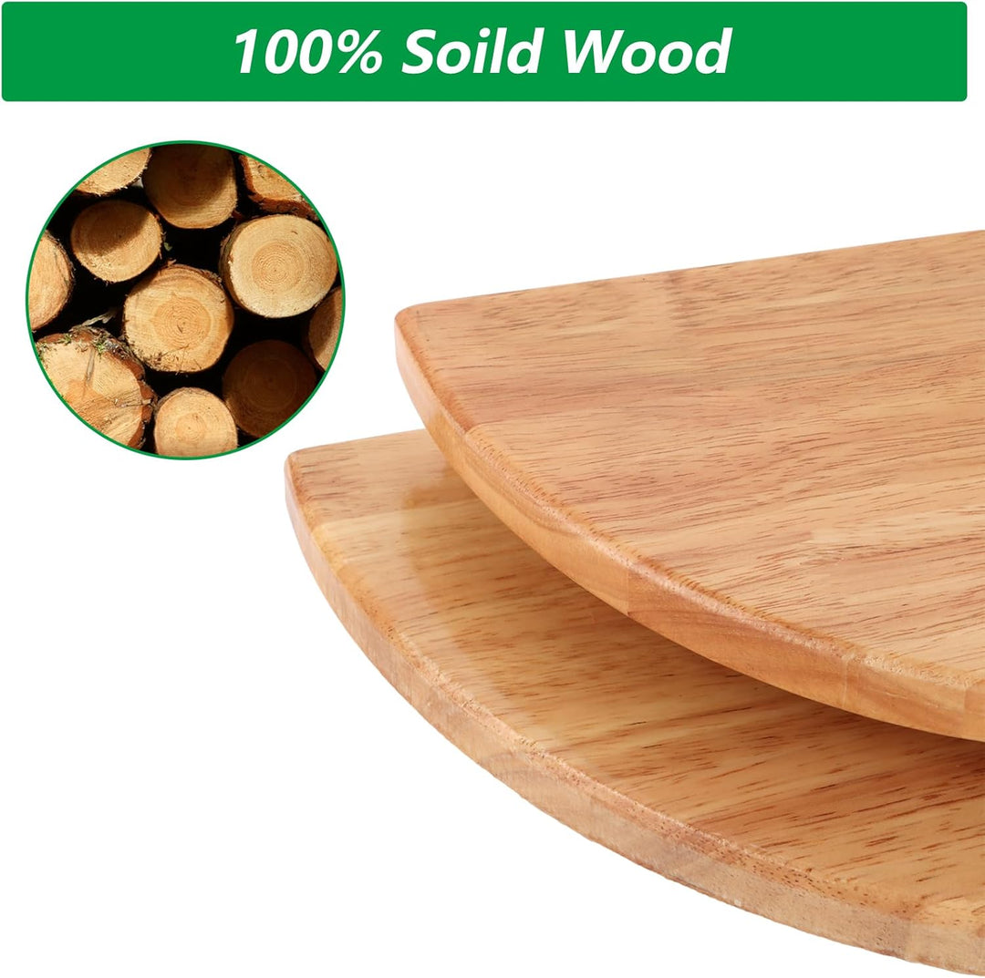 2 Stück Eckregal Hängend Holz, 18 cm Wandregal Ecke, Eckregal Wand für Schlafzimmer, Badezimmer und
