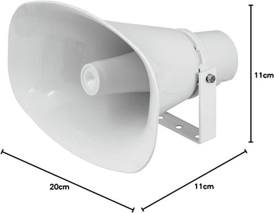 OMNITRONIC HSO-50 Druckkammerlautsprecher | Wetterfester Horn-Lautsprecher,100 V 25/50 W RMS