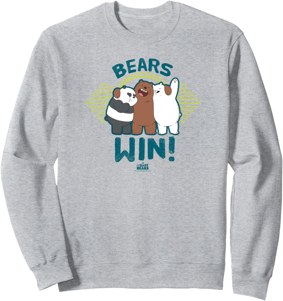 We Bare Bears Bears Win Sweatshirt