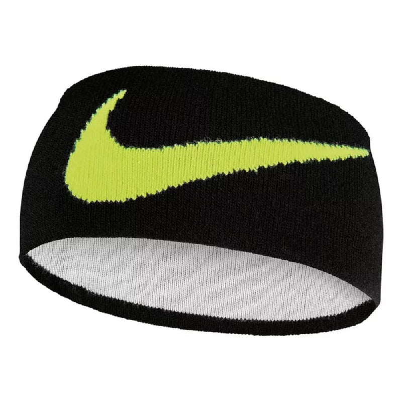 Nike Seamless Reversible Knit Headband Stirnband (one Size, Black/Bone) Einheitsgrösse black/bone, E