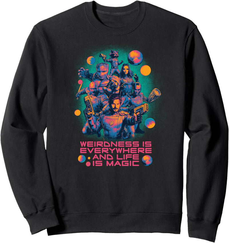 Marvel Guardians of the Galaxy Volume 3 Weirdness Everywhere Sweatshirt