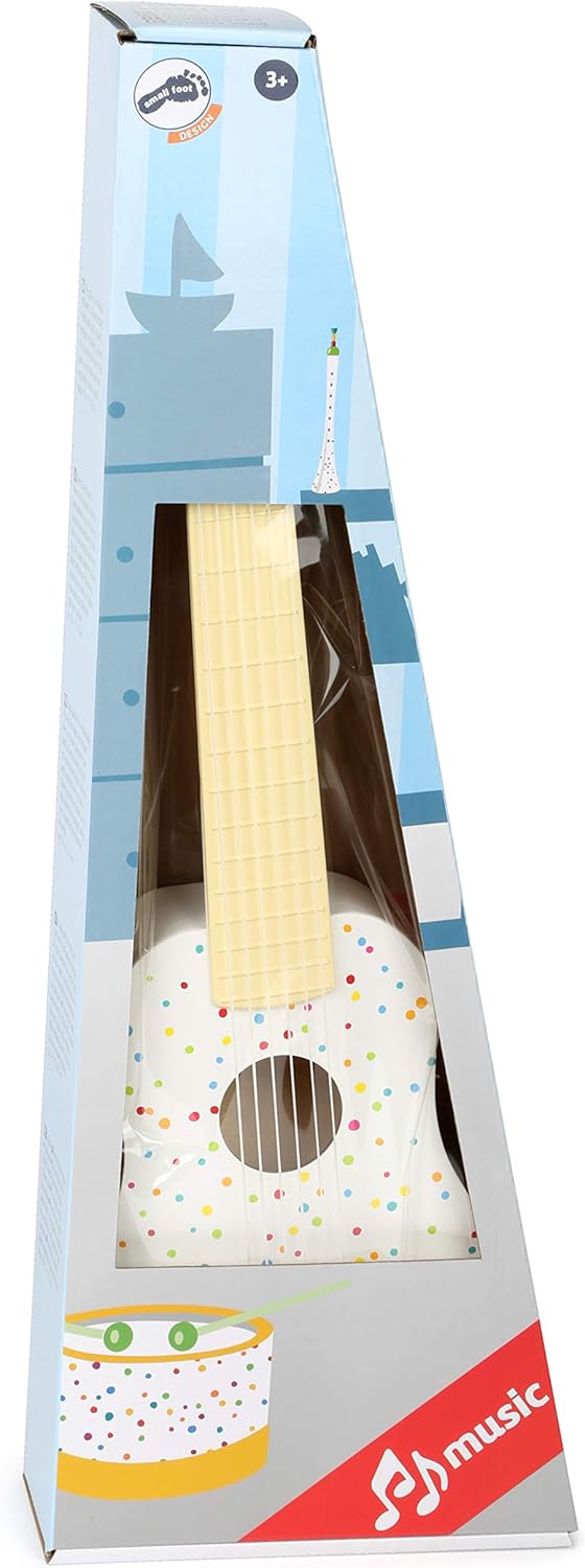 small foot Kinder-Gitarre "Sound" aus Holz, Musikinstrument schult Rhythmus- und Taktgefühl, ab 3 Ja