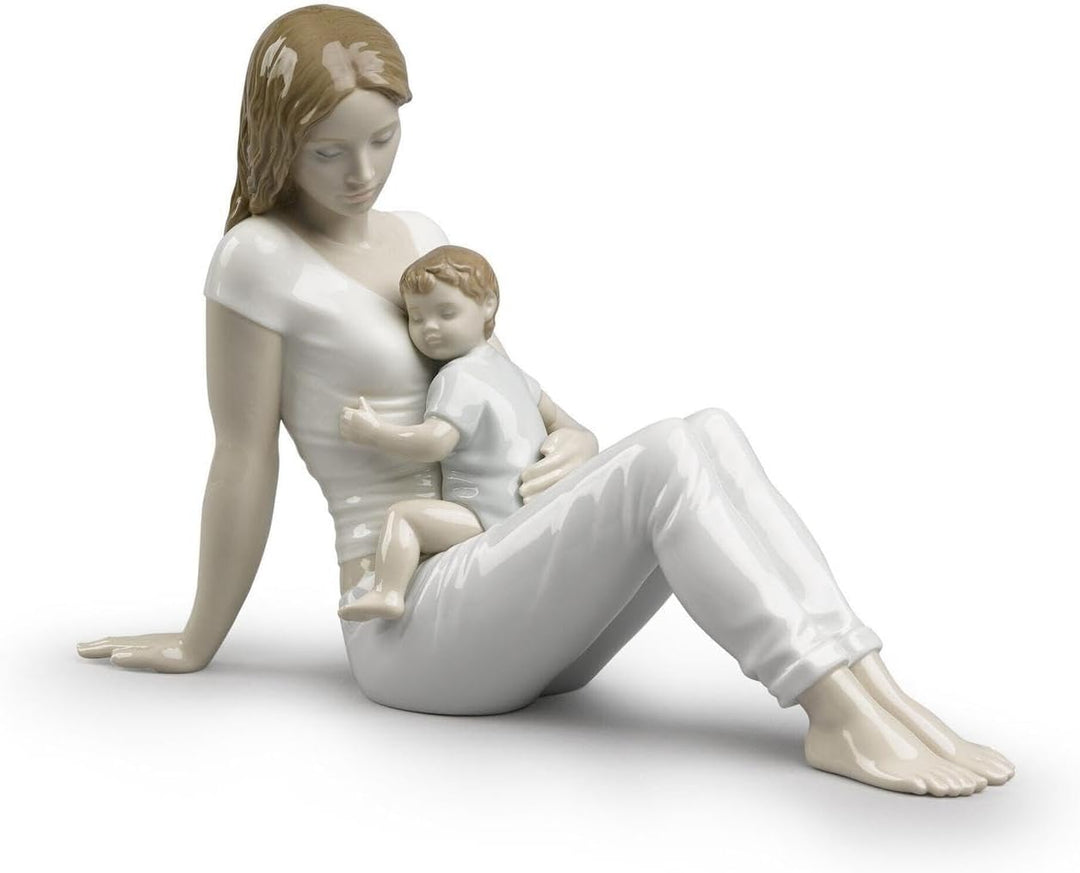 LLADRÓ Figur Mutterliebe. Mutter. Porzellan.
