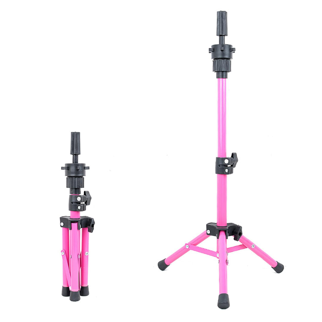 Perückenständer Stativ verstellbarer Metall Mini Perückenkopf Ständer für Training Mannequin Köpfe u