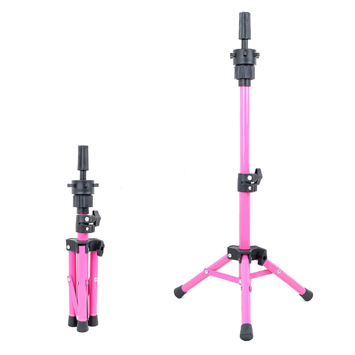 Perückenständer Stativ verstellbarer Metall Mini Perückenkopf Ständer für Training Mannequin Köpfe u