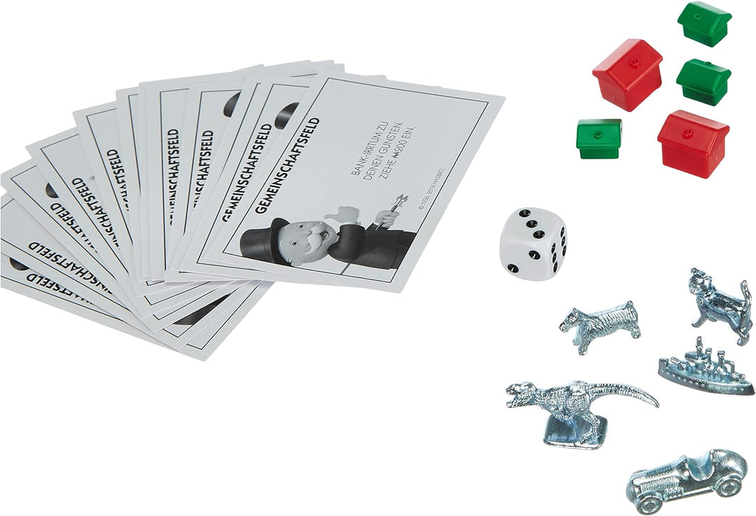 Hasbro Gaming C1009156 - Monopoly Classic österreichische Version Familienspiel Single, Single