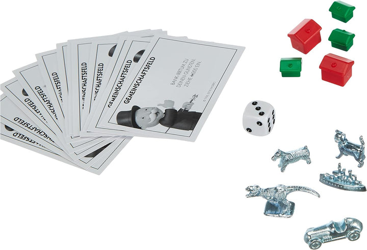 Hasbro Gaming C1009156 - Monopoly Classic österreichische Version Familienspiel Single, Single