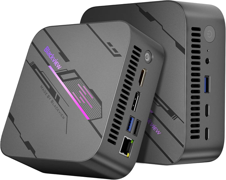 Blackview MP100 Mini PC 32GB RAM 1TB NVME PCIe3.0 SSD,AMD Ryzen 5 7430U(6C/12T, Bis zu 4.3Ghz),WiFi6
