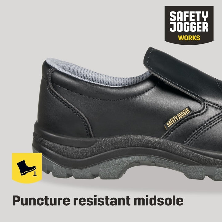 SAFETY JOGGER S3 Sicherheitsschuhe Herren mit Stahlkappe – X0600 - Rutschfester Arbeitsschuh für Dam