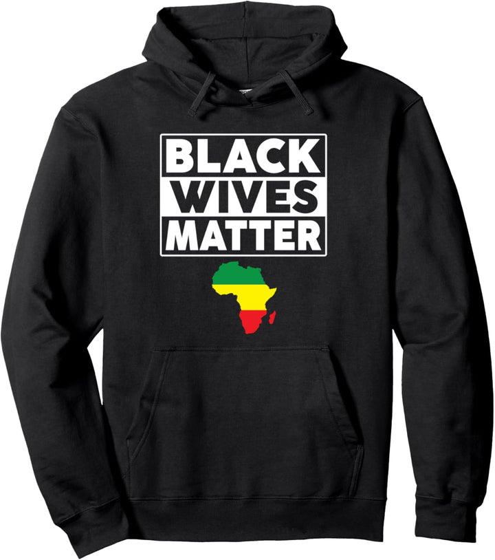 Black Wives Matter Fan des Black History Month African Queens Pullover Hoodie
