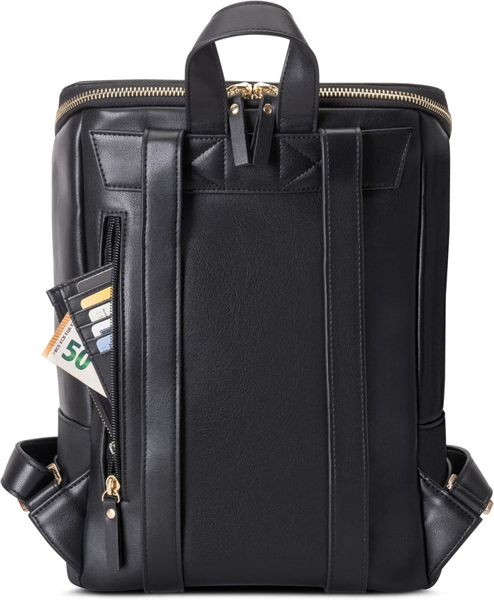Expatrié Rucksack Damen Klein - Malou Schwarz, Schwarz