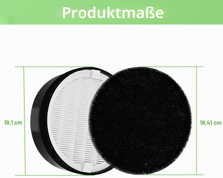 LV-H132 Ersatzfilter, kompatibel mit Levoit LV-H132 Luftreiniger LV-H132-RF, H13 True HEPA-Filter, A