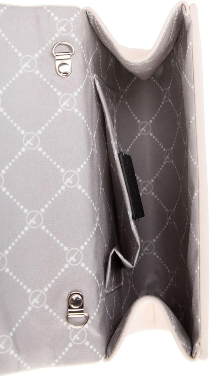 Tamaris Clutch TAS Amalia 30451 Damen Handtaschen Uni cream 470, Beige
