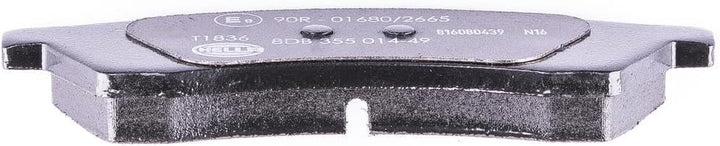 HELLA PAGID 8DB 355 014-491 Bremsbelagsatz - T1836 - Dicke/Stärke: 14.7mm - Bremssystem: Brembo - mi