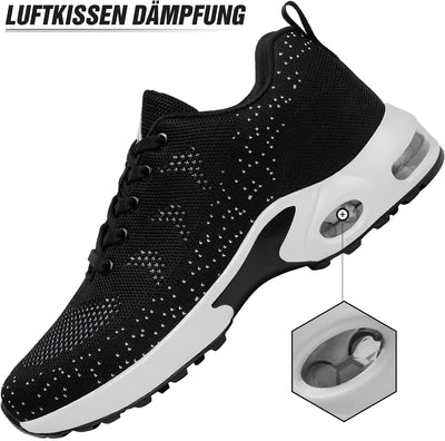 Mishansha Damen Air Laufschuhe Dämpfung Atmungsaktiv Leichtes Bequem Sportschuhe, Gr.35-46 EU 36 EU