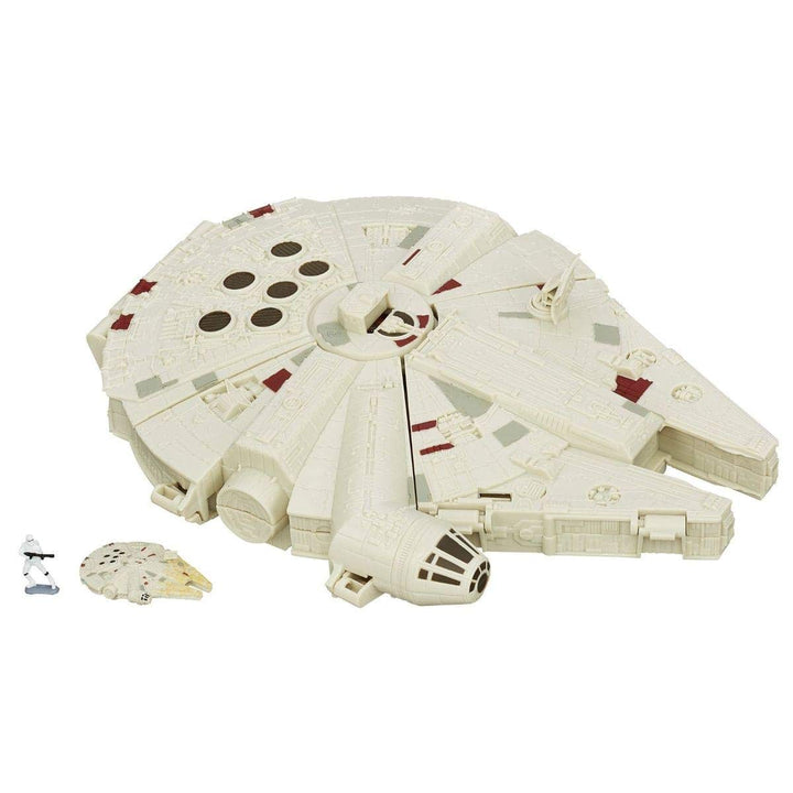 Star Wars The Force weckt Micro Machines Millennium Falcon Spielset