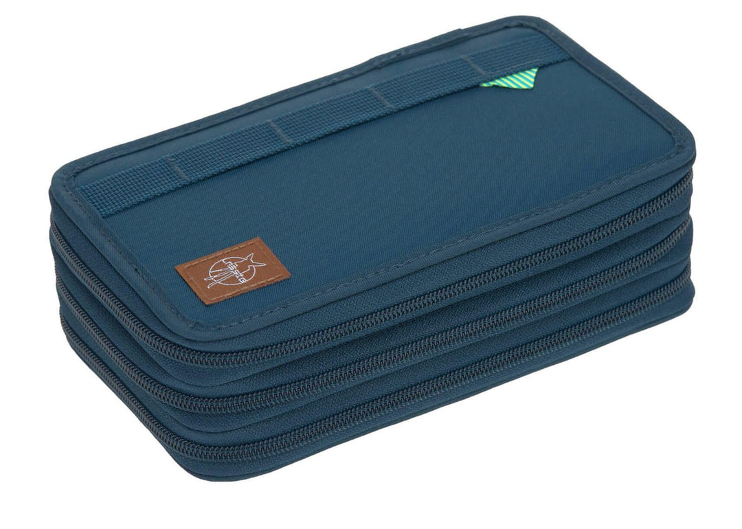 LÄSSIG Federmäppchen befüllt 20-teilig School Triple Pencil Case Unique