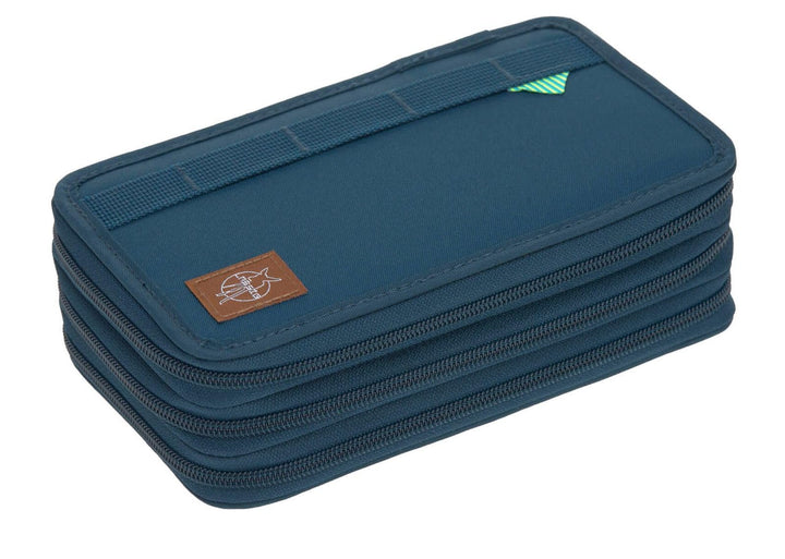 LÄSSIG Federmäppchen befüllt 20-teilig School Triple Pencil Case Unique