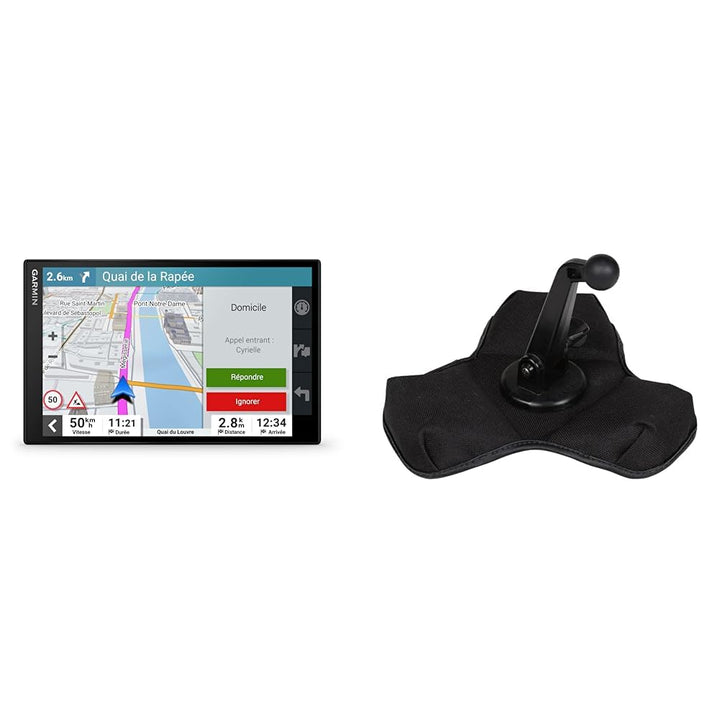 Garmin DriveSmart 86 MT-S – Navigationsgerät mit riesigem 8 Zoll (20,3 cm) & magnetische Halterung f