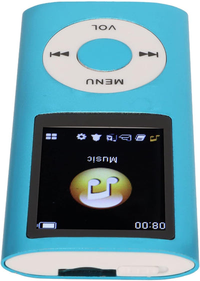 MP3-Player/MP4-Player, MP4-Musikplayer Unterstützt Bis zu 64 GB TF-Karte, Digitaler 1,8-Zoll-LCD-Bil