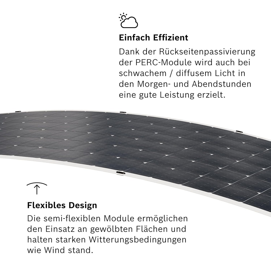 Bosch Solar 4000 P - 300 Watt Modulleistung Balkonkraftwerk mit Plug-and-Play - Ultraleichtes (, 300