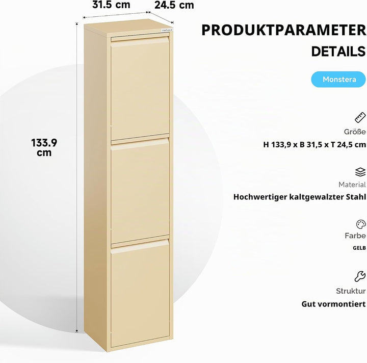 Küche Mülleimer Für Den Vielseitigen Einsatz Mit Klappen Aus Edelstahl Stilvoller Abfalleimer Für Ei