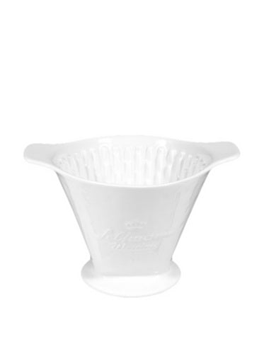 Seltmann 001.121679 Lukullus Porzellan Nr. 4 Filter, Weiss, 17,7cm x 12,5cm, 001121679