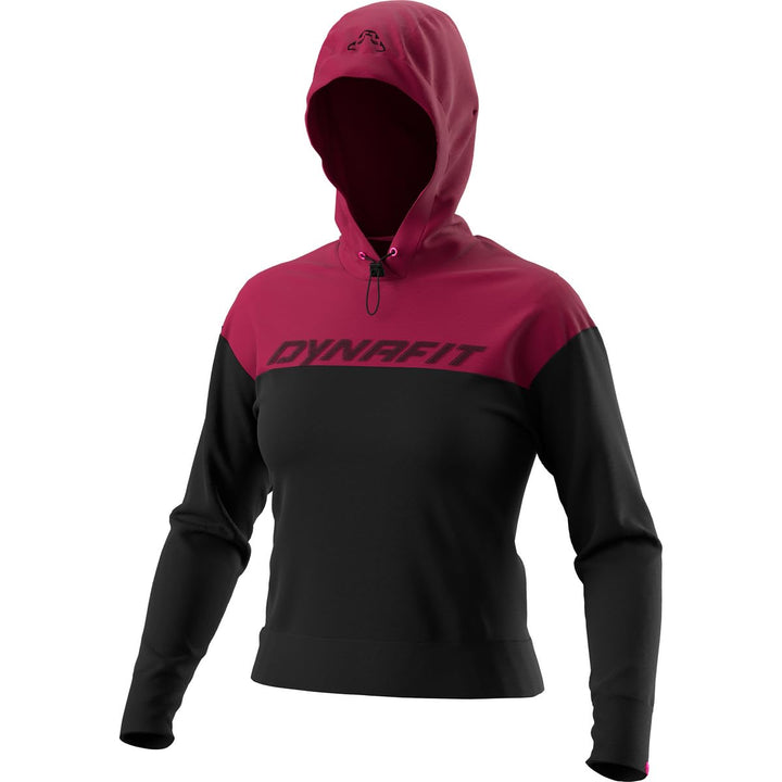 DYNAFIT Damen Tshirt, XS Beet Red Melange/0910