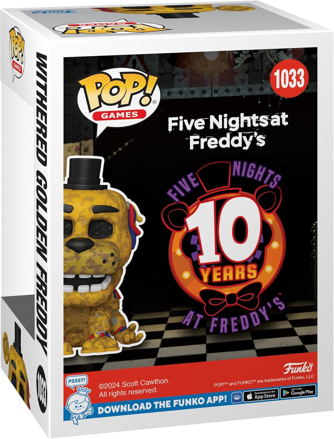 Funko Pop! Games: Five Nights at Golden Freddy&