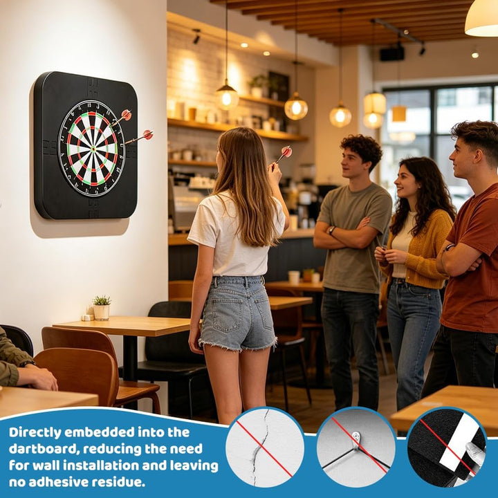 Surround Dartscheibe, ADDLIVE Dart Schutzring, Dartscheibe Schutzring, Eva Dart Surround für Zuhause