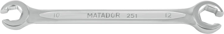 MATADOR Offene Doppelringschlüssel-Satz, 5-teilig 8 x 10-19 x 22 mm, 0251 9050 8 - 22 MM, 8 - 22 MM