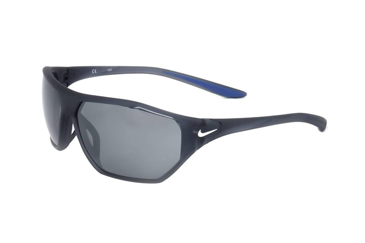 Nike Unisex Aero Drift Sunglasses, 021 Matte Dark Grey/Grey/Silvr, One Size