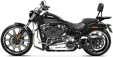 Sissy Bar CL Fix für Harley Davidson Breakout / 114 18-23 mit Gepäckträger schwarz