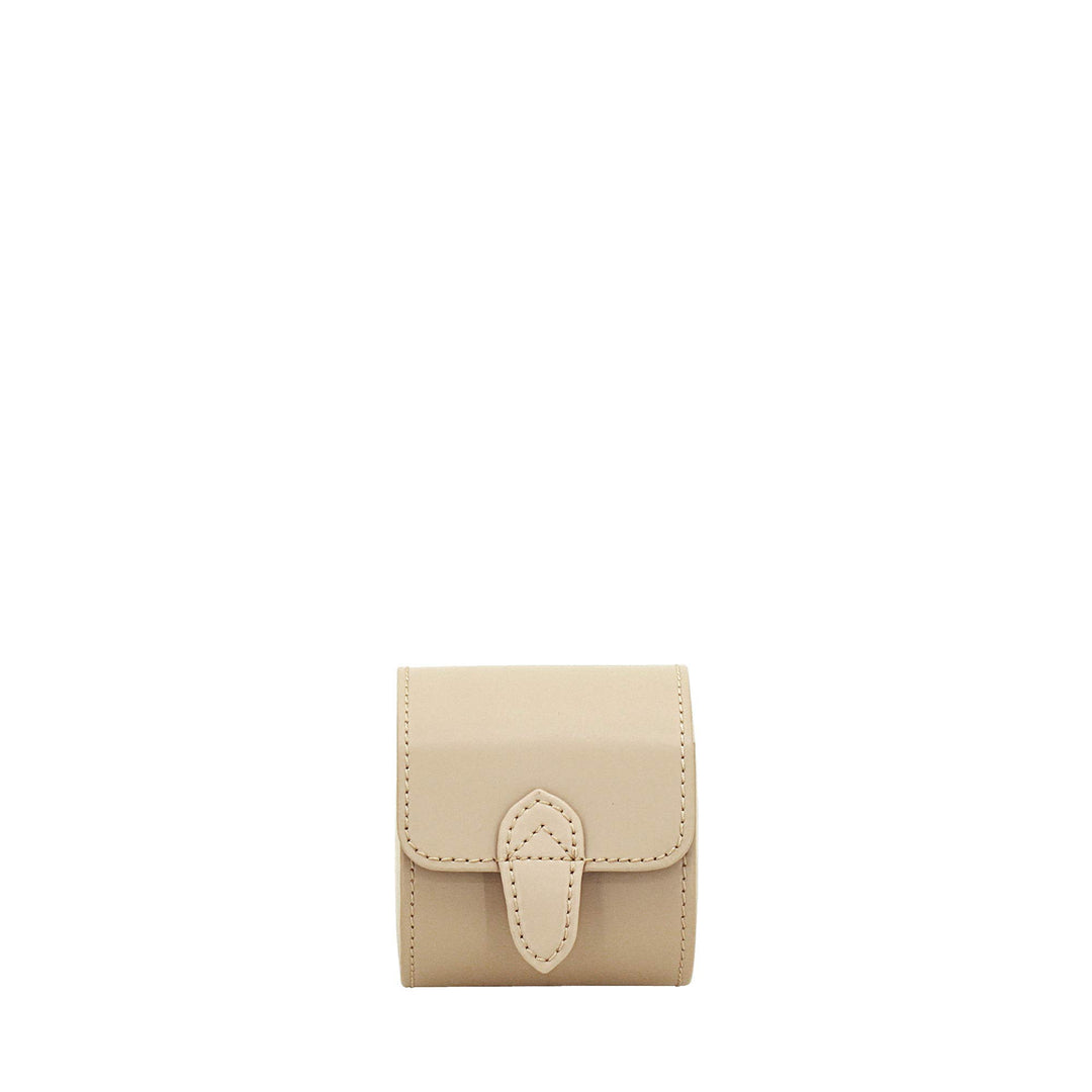FrIEDrICH/23 Friedrich23 Uhrenetui - Uhrenrolle Cordoba aus Echtleder in beige – Platz für 1 Uhr – D