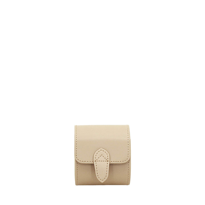 FrIEDrICH/23 Friedrich23 Uhrenetui - Uhrenrolle Cordoba aus Echtleder in beige – Platz für 1 Uhr – D