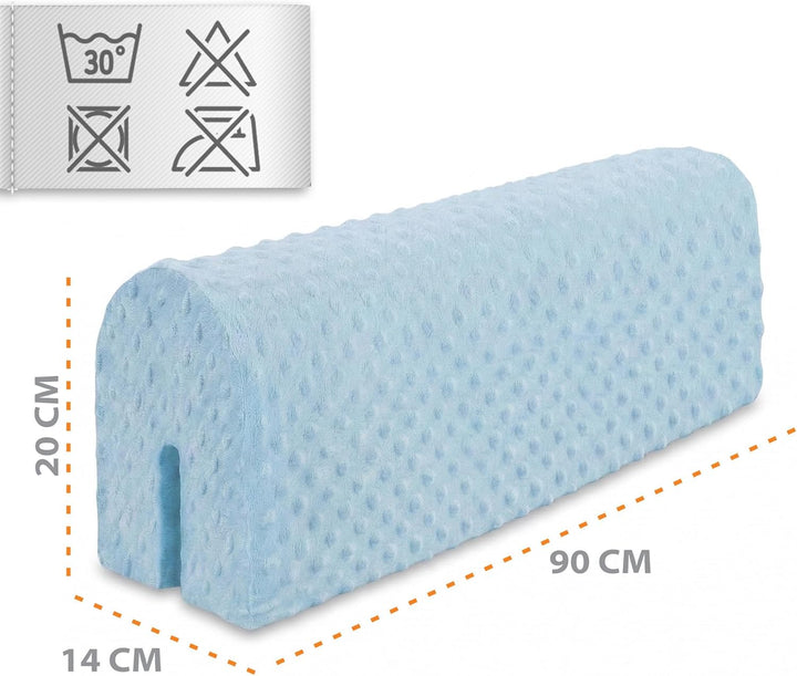 Totsy Baby Bettkantenschutz für Kinderbetten 90 cm - Schutz für Bettrahmen Kantenschutz Kinder Babyb
