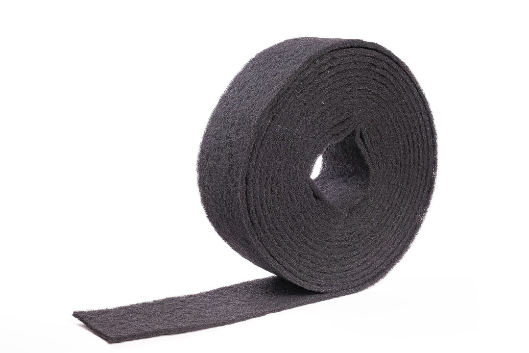 Reinigungsvlies - 10m x 115 mm - von Hand abreissbar - Schleifvlies zum anschleifen von Farben und L