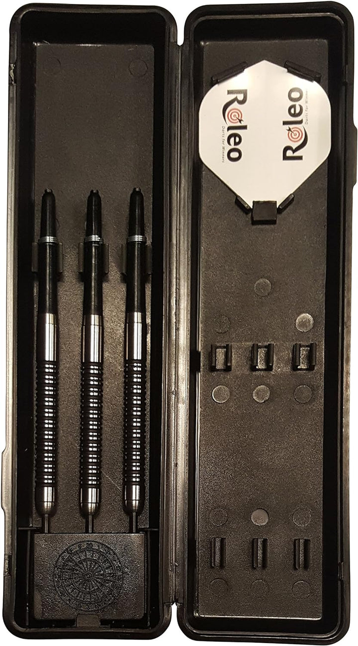 roleo Profi Steeldartpfeile Professional - 90% Tungsten - 3er Set 18g, 20g + 22g 22.0 Gramm, 22.0 Gr