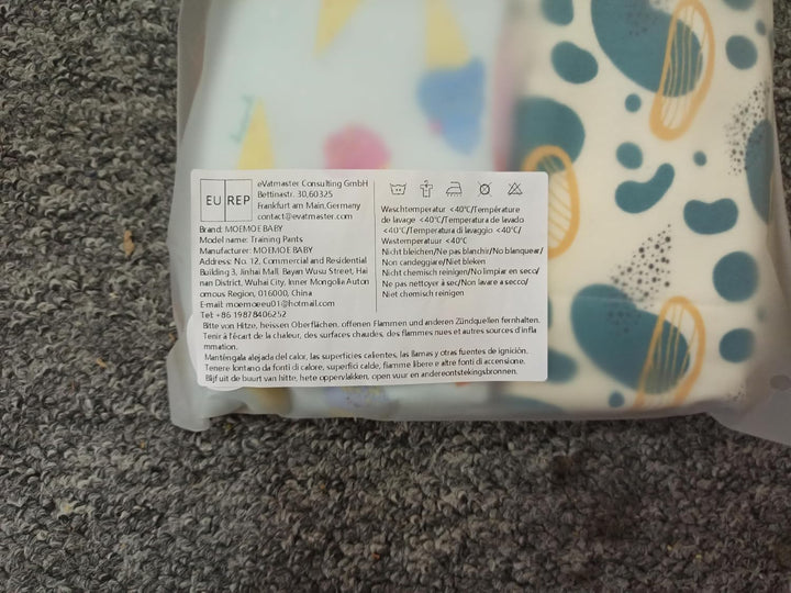 MOEMOE BABY Töpfchen Trainingshose, Baumwolle Waschbare Lernhosen Lernwindel Unterwäsche Unterhosen