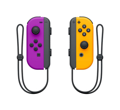 Nintendo Nintendo Joy-Con 2er-Set Neon-Lila/Neon-Orange Neon-Lila/Neon-Orange Joy-Con 2er Set, Neon-