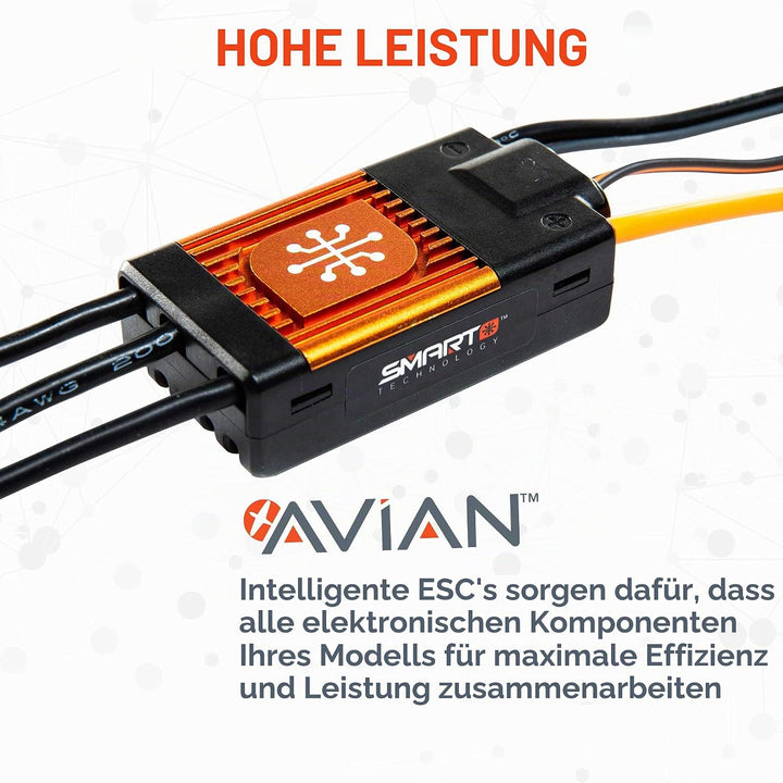 Avian Brushless Smart ESC, 60 A, 3S-6S