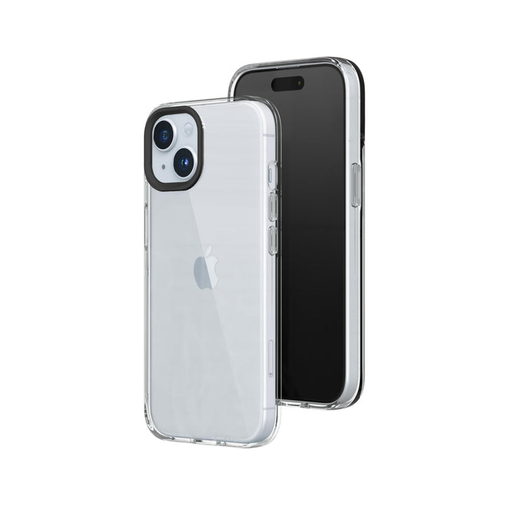 RHINOSHIELD Crystal Clear Case kompatibel mit [iPhone 15 Plus] | Fortschrittliche Vergilbungsresiste