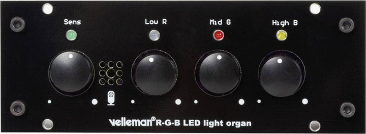 Whadda - 3 channel RGB led light organ