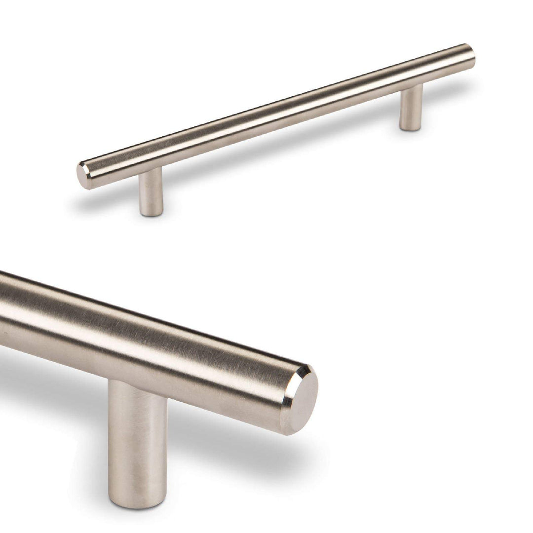 100 x SO-TECH® Stangengriffe mit Ø 12 mm Edelstahlrohr/BA 128 mm Möbelgriffe Relinggriffe 100 x BA 1