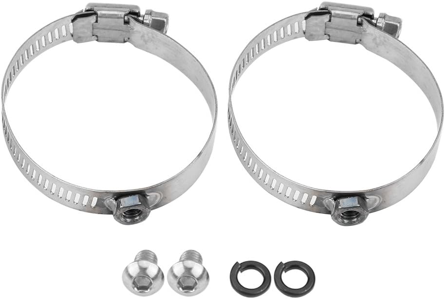 Motorrad Auspuff Hitzeschutzblech, Motorrad Auspuff Mittelrohr Hitzeschild Montageteile für Abgasanl