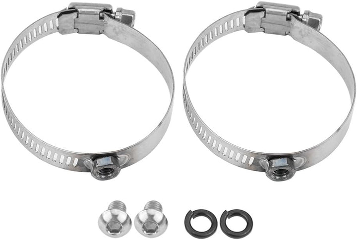 Motorrad Auspuff Hitzeschutzblech, Motorrad Auspuff Mittelrohr Hitzeschild Montageteile für Abgasanl