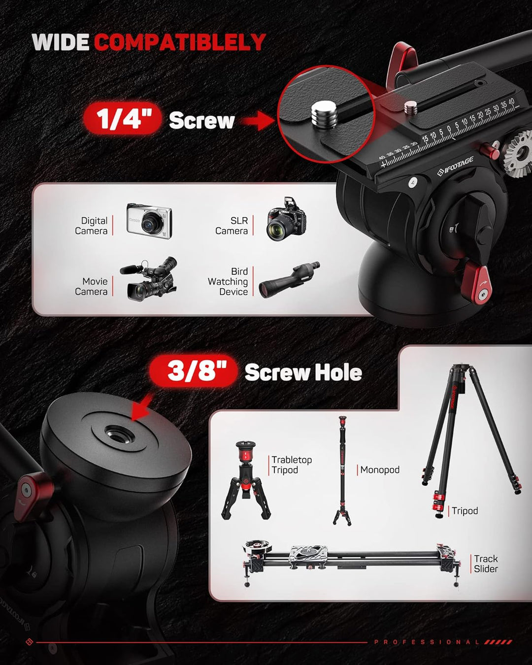 iFootage Komodo K5S Fluidkopf, Komodo K5S