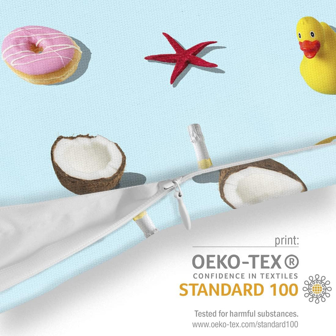 VOID Einhorn Melone Ente Kissenbezug Kissenhülle Sofakissen Kissen Deko Outdoor-Kissen Dekokissen, K